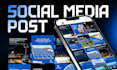 design social media posts and ads