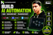 build n8n automation, ai chatbot, discord and telegram bot