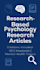 write a research based psychology article on depression and anxiety