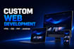 build a modern custom coded website with HTML CSS PHP or wordpress