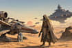 create star wars and sci fi illustration