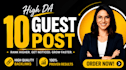 publish guest post backlinks on high da websites