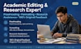 proofread and provide research assistance