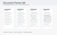 create a QA test suite for your document parser
