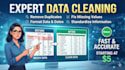 clean and organize your messy excel data