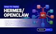 setup fix install openclaw hermes ai agent with claude code n8n automation vps