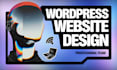 create wordpress website design