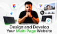 design and develop your multi page website