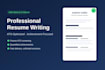 write an ats optimized resume for tech and IT professionals
