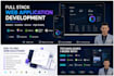 develop a full modern web application