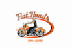 do custom motorcycle biker logo and illustration design
