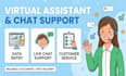 be your virtual assistant for live chat
