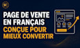write high converting french sales page copy