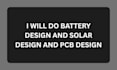do battery design solar design