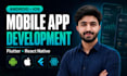 do seamless hybrid mobile app development for android ios flutter react native