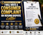 write a consumer complaint or refund dispute letter