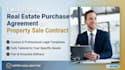 draft a real estate purchase agreement or property sale contract