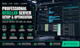 reseller server setup, xtream ui, nxt dash server, ssl,  server fxing, vps, m3u