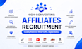 recruit high converting affiliates to your affiliate program
