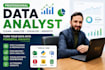 do statistical data analysis, spss, r, stata, python, excel