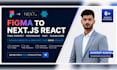 convert figma xd to react next with pixel perfect responsive UI