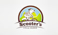 design awesome scooter cycle tour logo