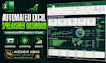 create an excel dashboard and data visualization