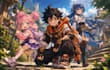 do a anime character, cartoon video anime animation,illustration