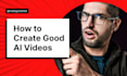 create ai videos and edit professional video content