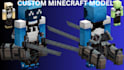 create custom minecraft models and animations in blockbench