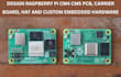 design raspberry pi cm4 cm5 pcb, carrier board, hat and custom embedded hardware