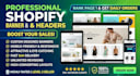design high converting shopify banner and web hero graphics