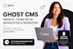 build ghost cms website ghost theme setup ghost newsletter ghost cms migration