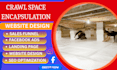 create a professional crawl space encapsulation website