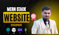 build mern stack web application, mern stack website developer
