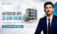 develop autodesk aps forge bim and 3d model web viewer