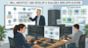 architect and develop a scalable web application
