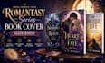 design your romantasy series book cover, illustrated
