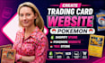 create trading card website pokemon shopify store pokemon website tgc store