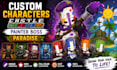 create custom characters castle crashers painter boss paradise