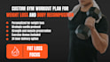 create a custom fat loss gym workout plan for you