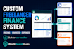 customize a freelancer finance spreadsheet system in excel