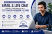 be your customer support agent for live chat email and order management