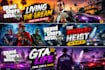 design an premium gta youtube thumbnail