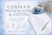 proofread and edit your german text