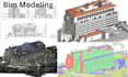 create revit bim model, scan to bim and point cloud to revit or archicad