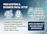 setup web hosting and professional business email