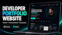 build a modern developer portfolio website