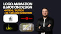 create professional 2d 3d logo animation and motion design
