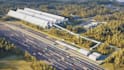 design a large scale railway freight and intermodal terminal